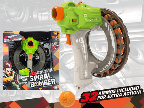 Electric 22-shot bracelet gun