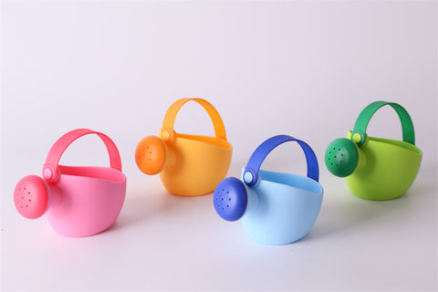 Beach soft rubber small pot beach toy