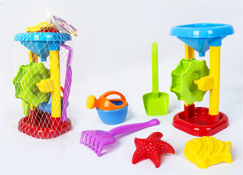 Beach hourglass beach toys