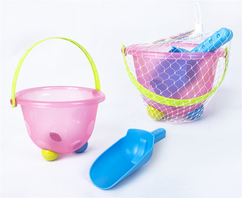 Beach bucket beach toys