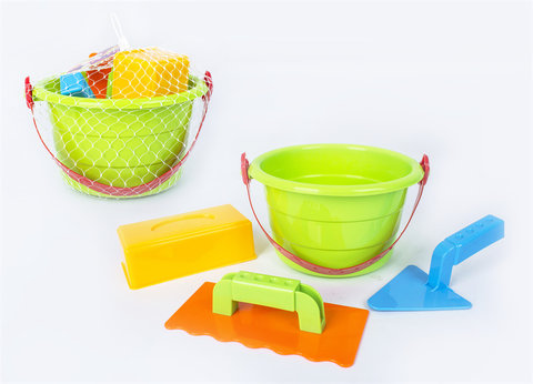 Bricklayer Beach Bucket Beach Toys