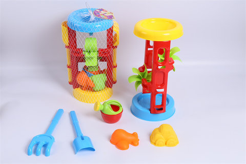 Beach round hourglass beach toy