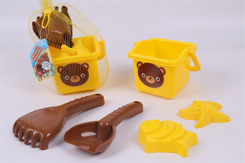 Beach Bear Small Bucket Beach Toy