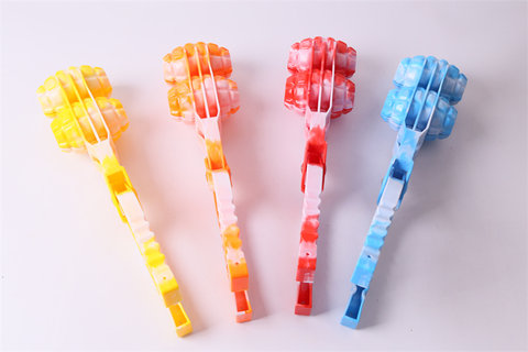Double Thunder Double Color Snowball Clip Snow Toy