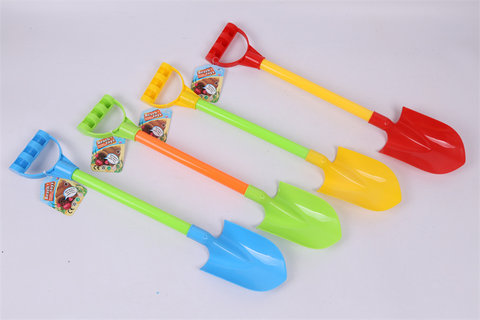 Beach plastic tube small pointed shovel beach toy
