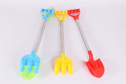 Stainless steel combination shovel beach toy