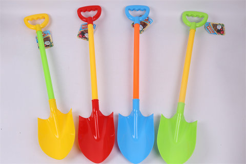 Beach plastic pipe big pointed shovel beach toy