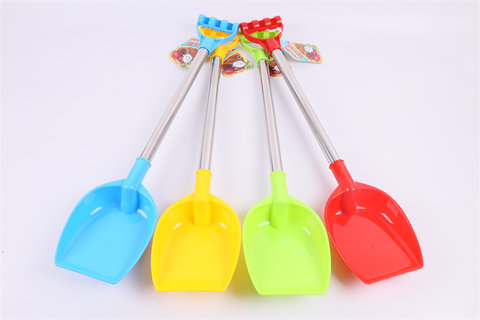 Stainless steel tube small flat shovel beach toy