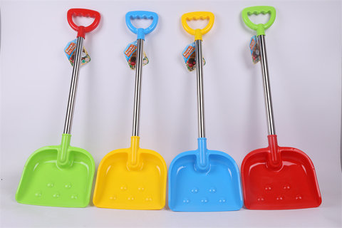 Beach stainless steel pipe generous shovel beach toy