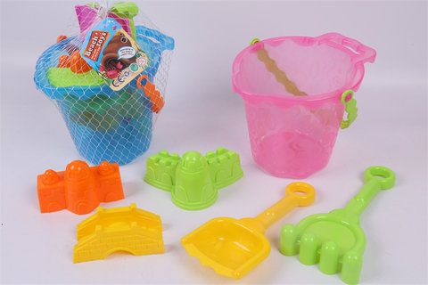 Beach bucket beach toys