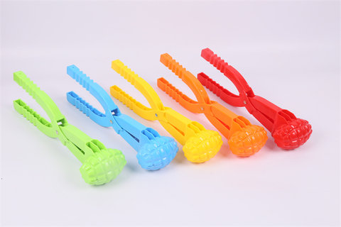 Single Thunder Snowball Clip with Rivet Snow Toy