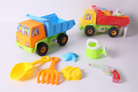 Beach buggy+water gun beach toy