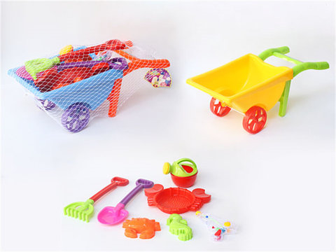 Beach buggy+water gun beach toy