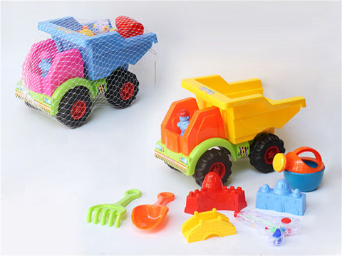 Beach buggy+water gun beach toy