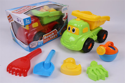 Beach expression car beach toy