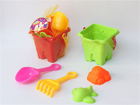 Beach bucket beach toys