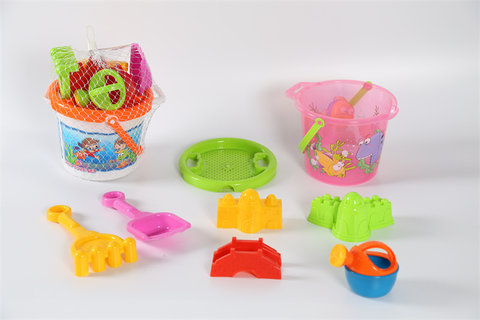 Beach bucket beach toys