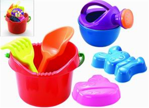 Beach bucket beach toys