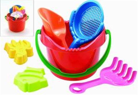 Beach bucket beach toys