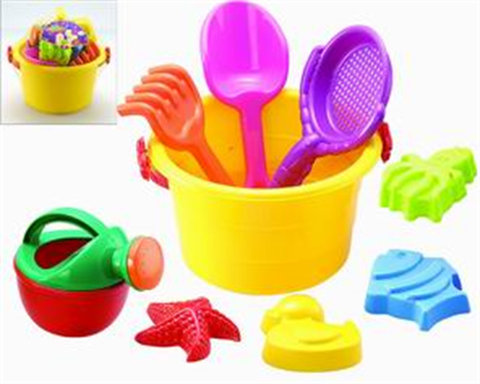Beach bucket beach toys