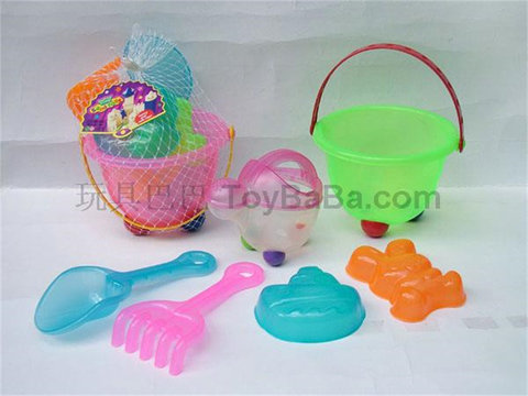 Beach bucket beach toys