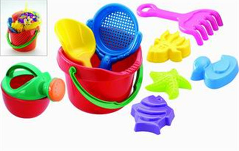 Beach bucket beach toys
