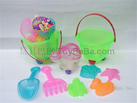 Beach bucket beach toys