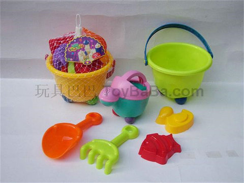 Beach bucket beach toys