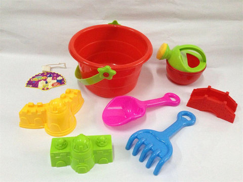 Beach bucket beach toys