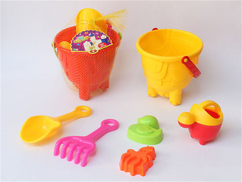 Beach bucket beach toys
