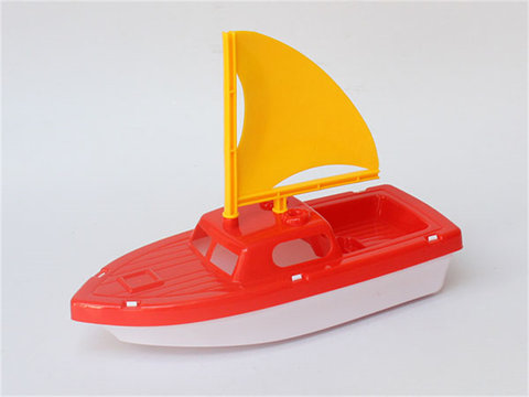 Beach boats, beach toys