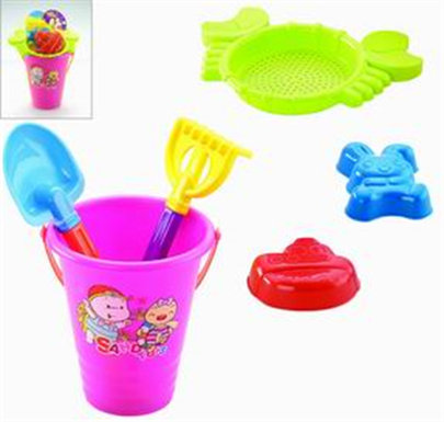 Beach bucket beach toys