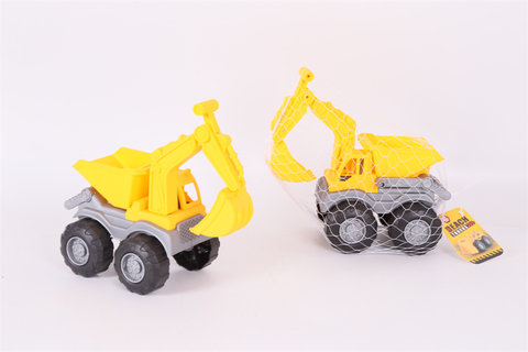 Small sized construction vehicle, beach construction vehicle, toy