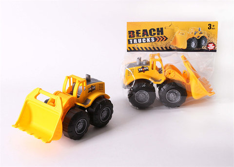 Small sized construction vehicle, beach construction vehicle, toy