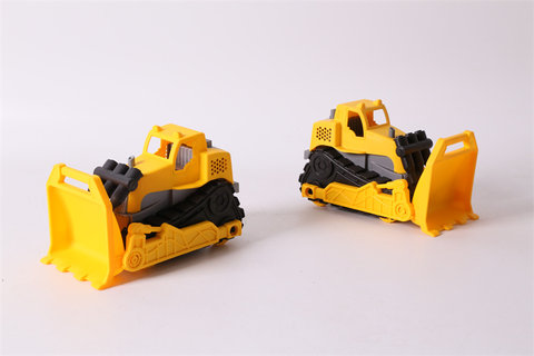 Small sized construction vehicle, beach construction vehicle, toy
