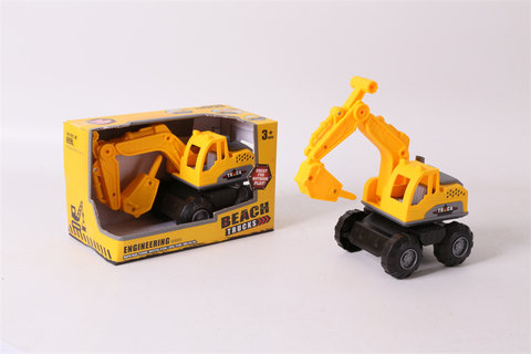Small sized construction vehicle, beach construction vehicle, toy