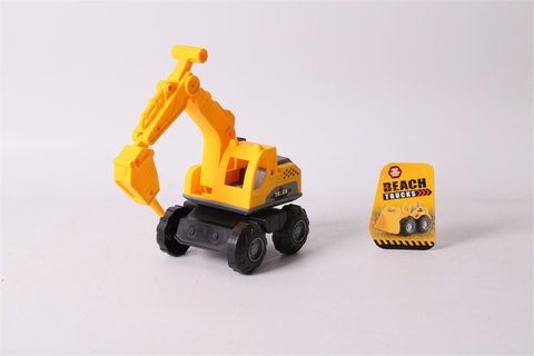 Small sized construction vehicle, beach construction vehicle, toy