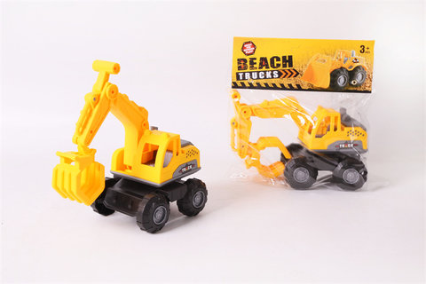 Small sized construction vehicle, beach construction vehicle, toy