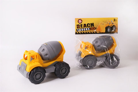 Small sized construction vehicle, beach construction vehicle, toy