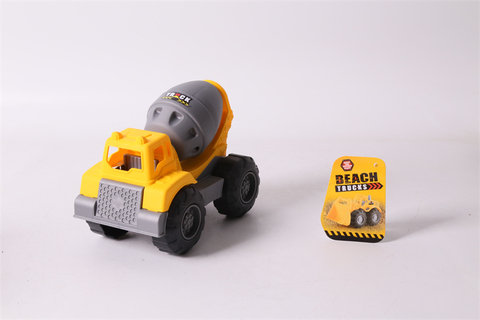 Small sized construction vehicle, beach construction vehicle, toy