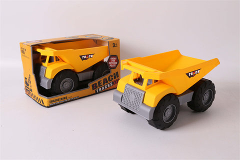 Medium sized construction vehicle, beach construction vehicle, toy