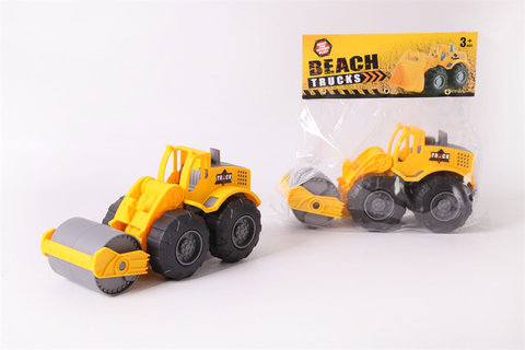 Small sized construction vehicle, beach construction vehicle, toy
