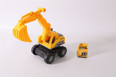 Medium sized construction vehicle, beach construction vehicle, toy