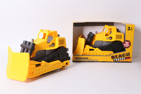 Medium sized construction vehicle, beach construction vehicle, toy