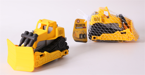 Medium sized construction vehicle, beach construction vehicle, toy