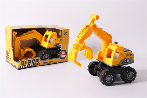 Medium sized construction vehicle, beach construction vehicle, toy