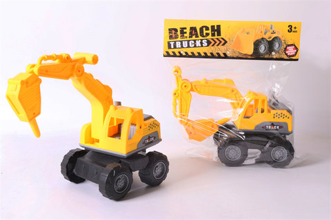 Medium sized construction vehicle, beach construction vehicle, toy