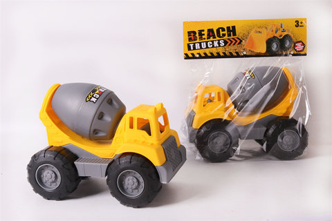 Medium sized construction vehicle, beach construction vehicle, toy