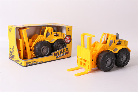 Medium sized construction vehicle, beach construction vehicle, toy