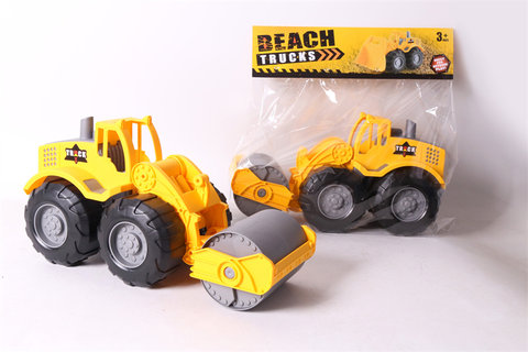 Medium sized construction vehicle, beach construction vehicle, toy